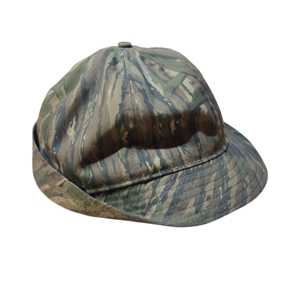 Vintage 70 80s Jones Hat Cap Camo Realtree Water Resistant Hunting XL Unisex